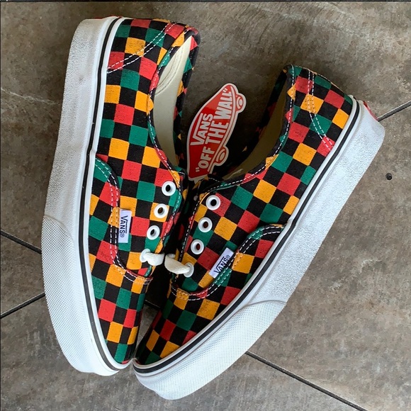 VANS AUTHENTIC WASHED BLACK/MULTI WMNS - Picture 16 of 16
